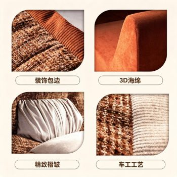 懶人沙發可躺可睡單人休閒椅深座包覆感午休閱讀臥室陽台多功能：圖片 5