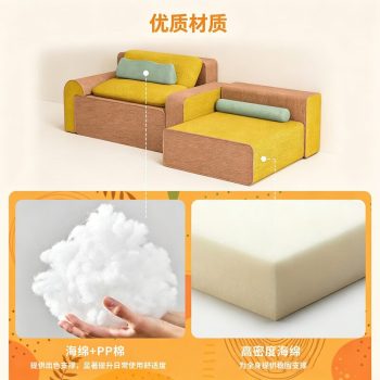 客廳模組化沙發多功能組合沙發懶人沙發家庭影院休閒躺椅客廳沙發：圖片 6