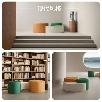 鐘擺創意組合沙發客廳休閒懶人沙發模組化坐墩軟體沙發家居休閒椅：圖片 6