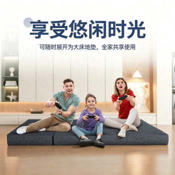 沙發床多功能懶人沙發可調節靠背躺椅單人午休睡床臥室小戶型兩用：圖片 2