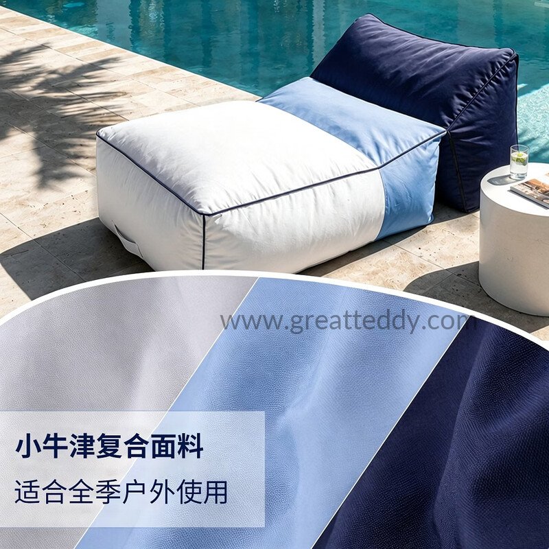 多色可折疊豆袋椅 懶人沙發 可變形躺椅 坐臥兩用 臥室客廳午休閱讀椅:圖片 5